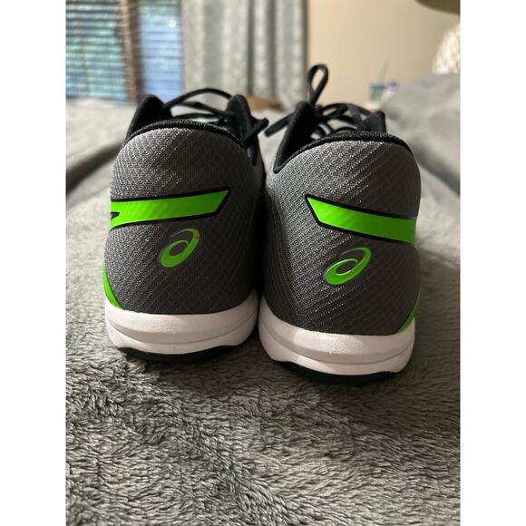 ASICS Men’s S604N Training Athletic shoes, titanium/green, Size 13 - Picture 4 of 10